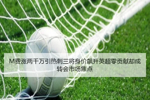 M费涨两千万引热刺三将身价飙升英超零贡献却成转会市场焦点
